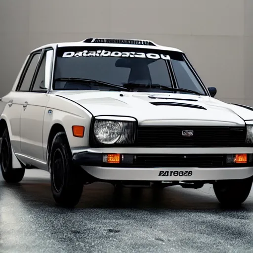 Prompt: “2023 datsun 510 rally”