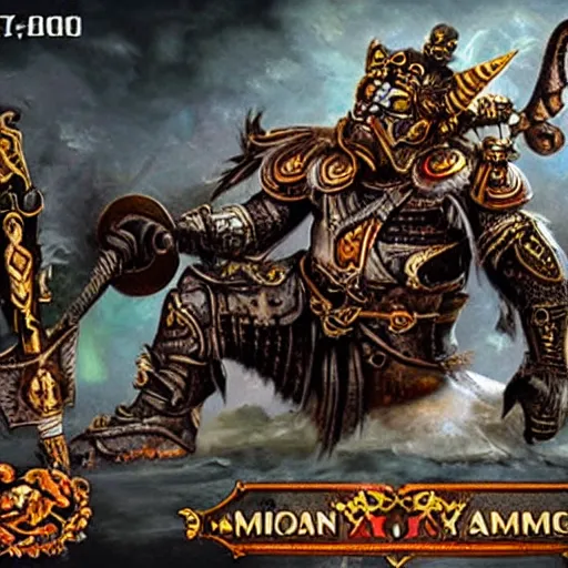 Image similar to miao yang warhammer