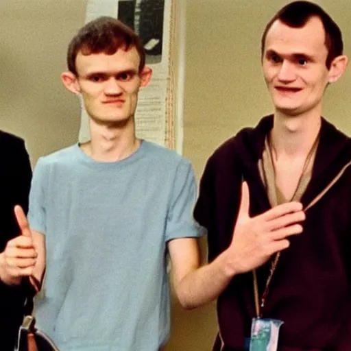 Prompt: Vitalik Buterin in Monty Python