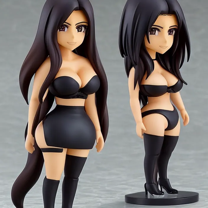 Image similar to kim kardashian, an anime nendoroid of kim kardashian, figurine, detailed product photo