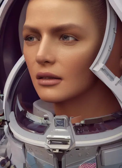 Image similar to closeup group portrait of ashtar space command, depth of field, zeiss lens, detailed, symmetrical, centered, fashion photoshoot, by Annie Leibovitz and Steve McCurry, David Lazar, Jimmy Nelsson, Breathtaking, 8k resolution, extremely detailed, beautiful, establishing shot, artistic, hyperrealistic, beautiful face, octane render