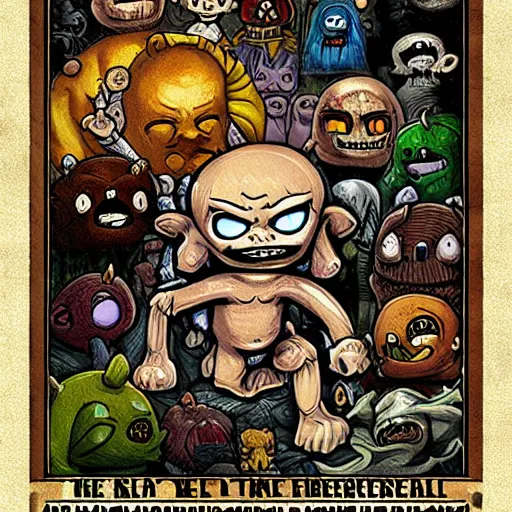 Image similar to The Binding of Isaac: Fiend Folio mod poster