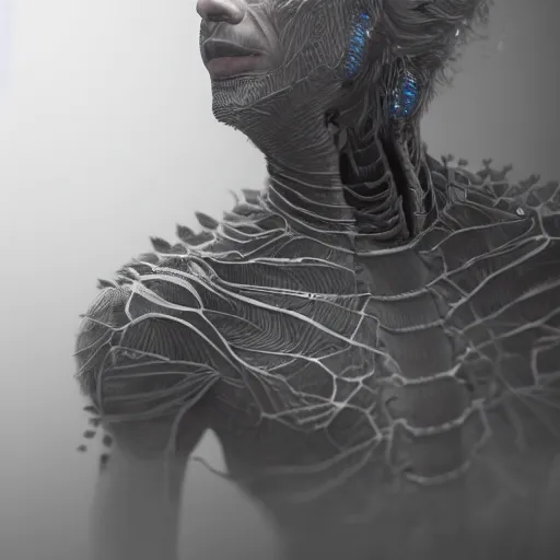 Image similar to Intricate detailed illustration, Portrait of a male human beetle hybrid, cinematic lighting, by Philip Hood, wide angle, volumetric light scattering, 8k, artstation, concept art,