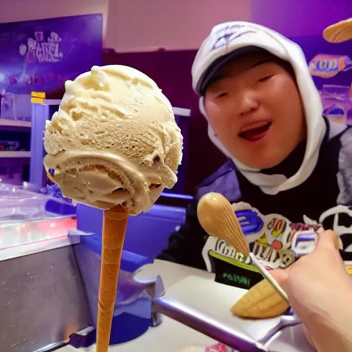 Image similar to an ice cream gundae