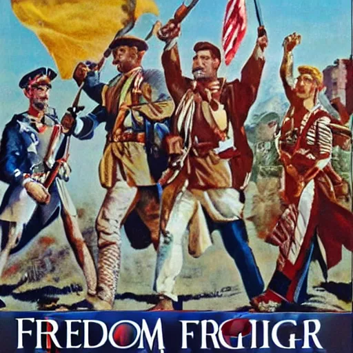 Image similar to freedom fighters