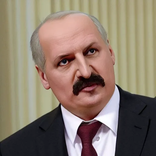 Prompt: Alexander Lukashenko as Dr. House, cinematic still