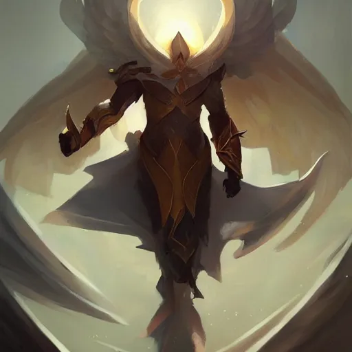 Image similar to azir from league of legends trending on artstation, painted by greg rutkowski