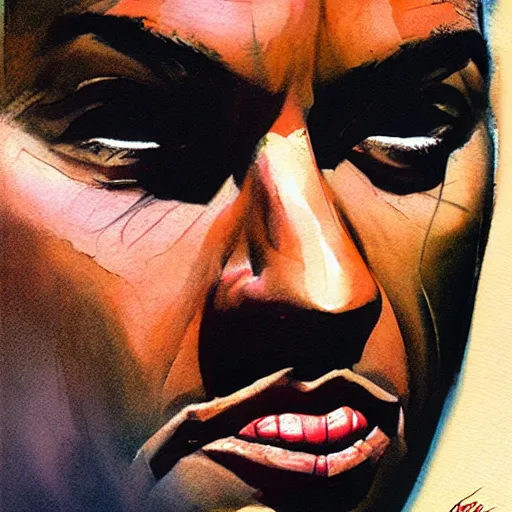 Prompt: photorealistic picture, by bob peak and alex ross and john romita jr, hussein, gouache and wash paints, fine incrinate details proportionate, smooth focus, sharp details, bokeh, 4 k, fine 5 k details