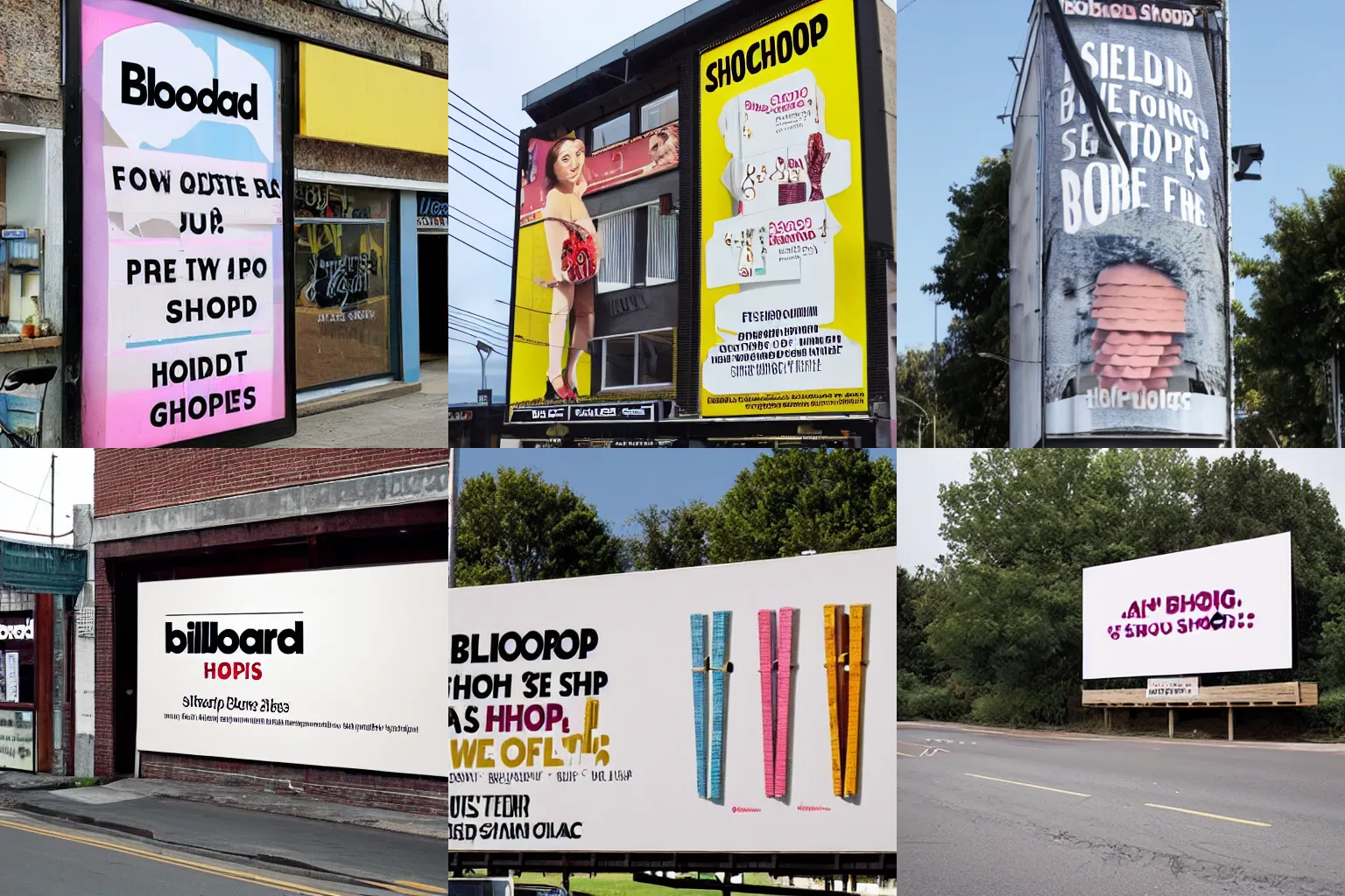 Billboard For A Shop That Sells Clothes Pins Stable Diffusion OpenArt