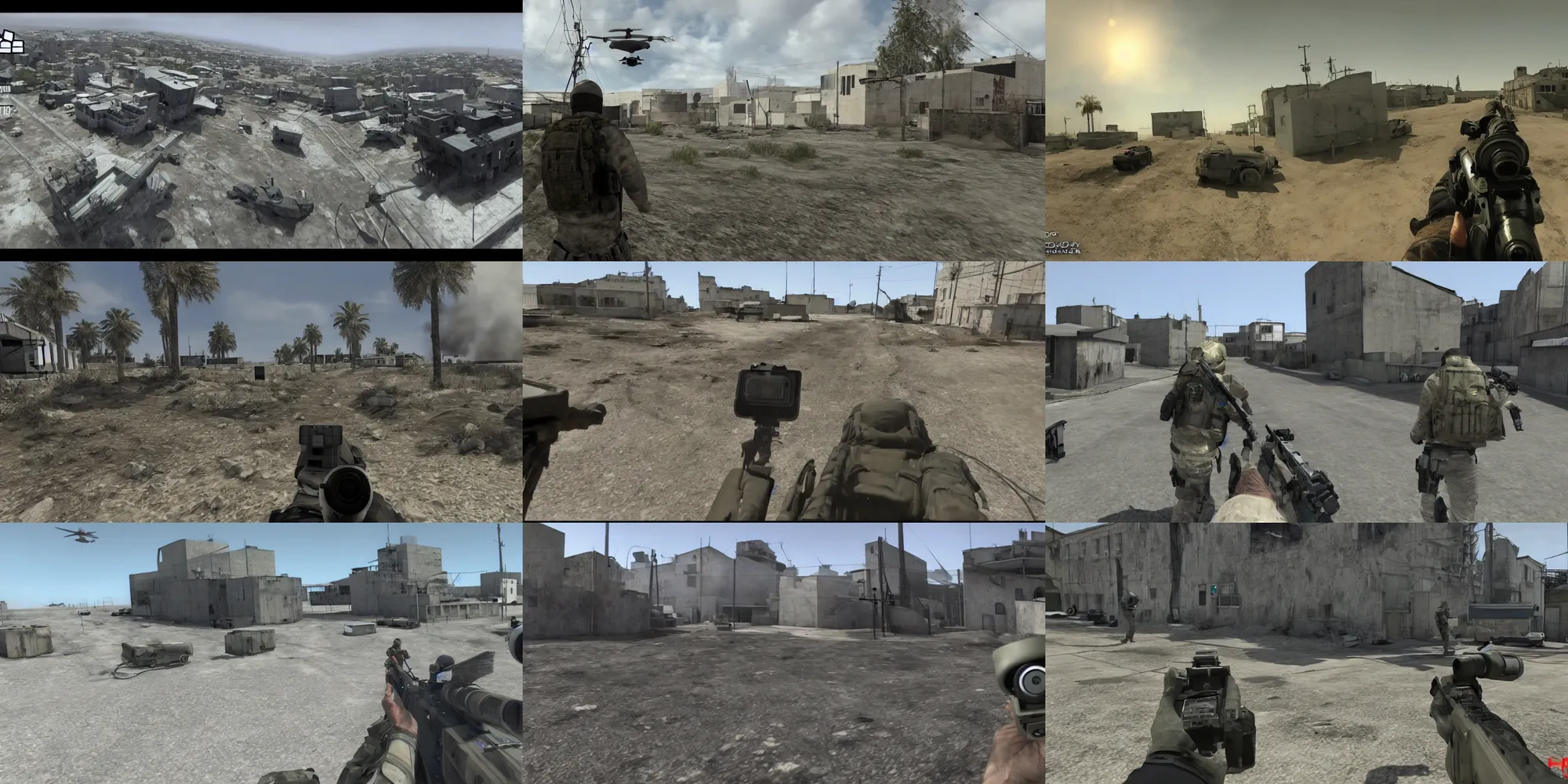 Prompt: photorealistic gopro footage of no russian mission from modern warfare 2