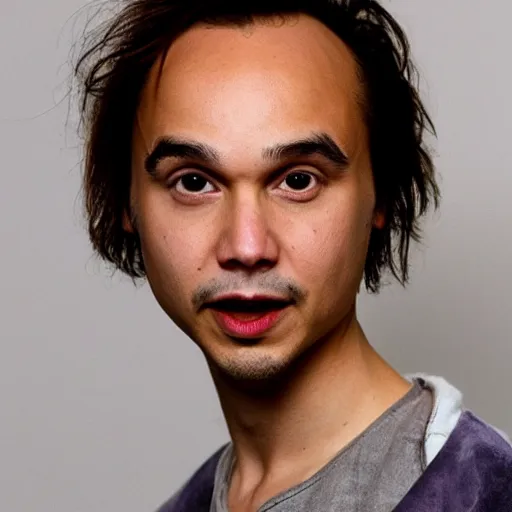 Prompt: Frank Dillane as a puppet