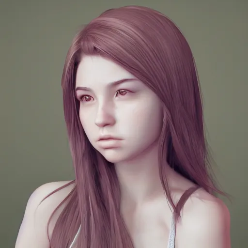 Image similar to female portraits, teenagers, full body, realistic portrait, manga, octane render 8 k, unreal engine, hd