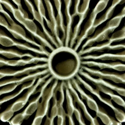 Image similar to silica cell wall of a diatom ( unicellular alga ) at 3, 0 0 0 x magnification