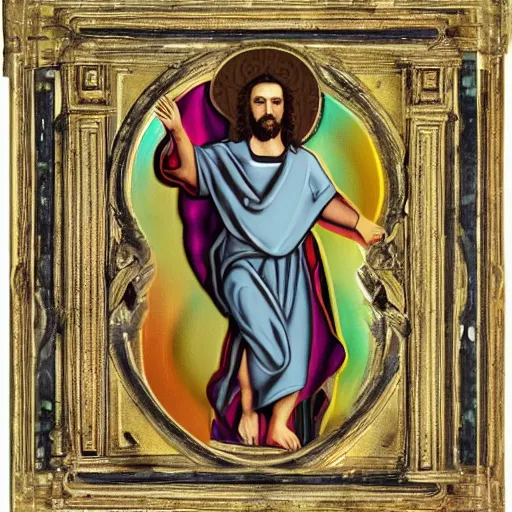 Image similar to jesus