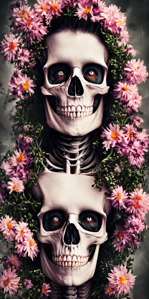 3,342 Skull Flowers Stock Photos, High-Res Pictures, and Images - Getty  Images