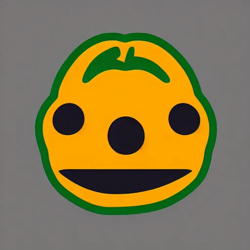 Image similar to “a tangelo emoji”