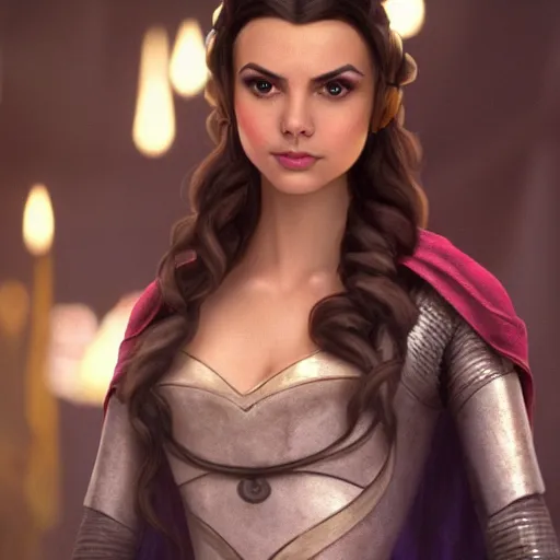 Image similar to victoria justice as princess padme in star wars episode 3, 8 k resolution, cinematic lighting, anatomically correct