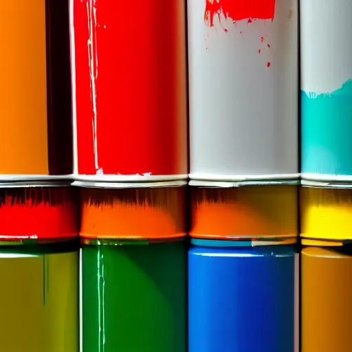 Image similar to can of paint, minimal, modern