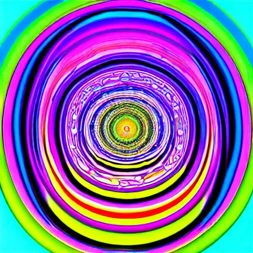 Prompt: psychedelic optical illusion