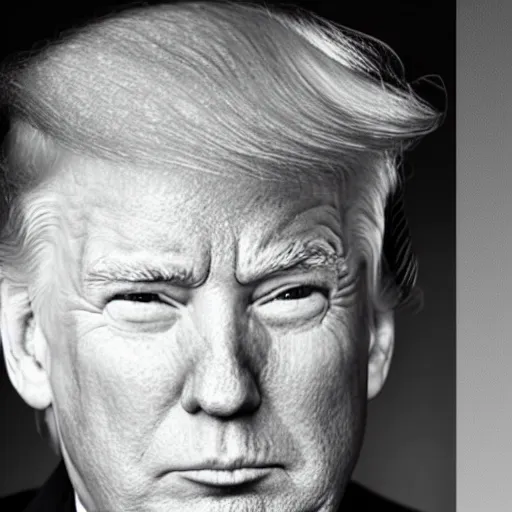 Image similar to donald trump and joe biden hybrid, headshot photo