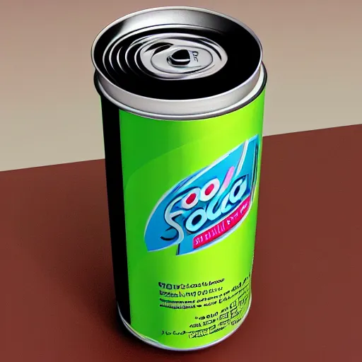 Image similar to futuristic soda can