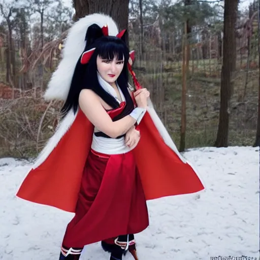 Prompt: inuyasha in real life