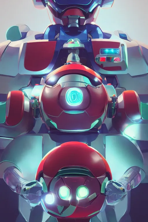 Image similar to metabots medabots medarotto medarot robot minimalist comics helmet mask neon cybereye, behance hd by jesper ejsing, by rhads, makoto shinkai and lois van baarle, ilya kuvshinov, rossdraws global illumination ray tracing hdr radiating a glowing aura