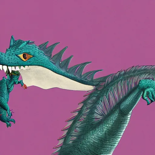 Image similar to A eidelucertlagarzard eating a maripofarterling, digital art