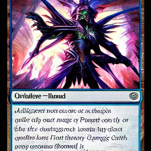 Image similar to magic the gathering art sliver tempest