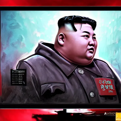 Image similar to portrait of kim - jong un as a spellcaster, league of legends amazing splashscreen artwork, gears of war, propaganda, sovjet, splash art, natural light, elegant, photorealistic facial features, intricate, fantasy, detailed face, atmospheric lighting, anamorphic lens flare, cinematic lighting, league of legends splash art, hd wallpaper, ultra high details by greg rutkowski