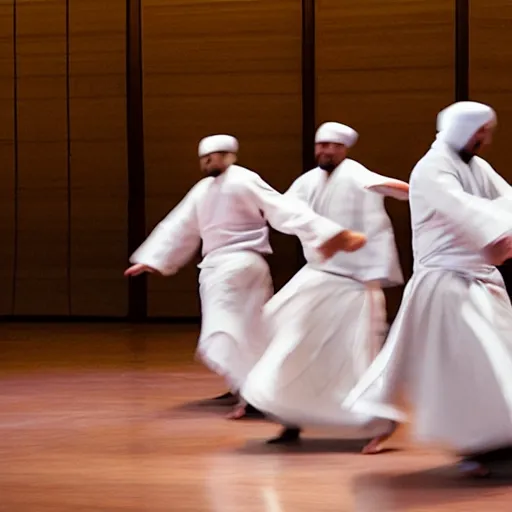 Prompt: whirling dervishes