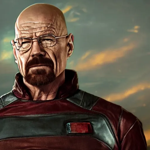 Prompt: Walter White as Thanos, realistic, 4k