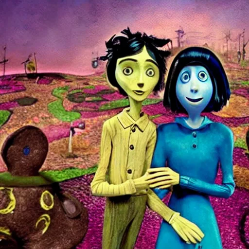 Image similar to coraline jones and the other mother