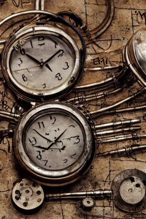 Prompt: A photo of time traveling device, capacitors and coils inside by Annie Lebovitz and Steve McCurry, grungy, weathered Ultra detailed, hyper realistic, 4k