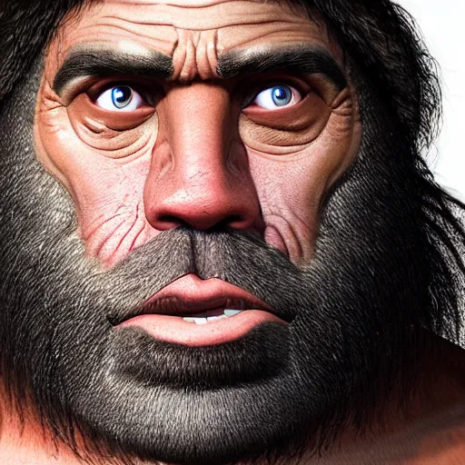 Image similar to Joe rogan as a caveman, ultra realistic, high definition, 4K UHD, highly detailed, pristine