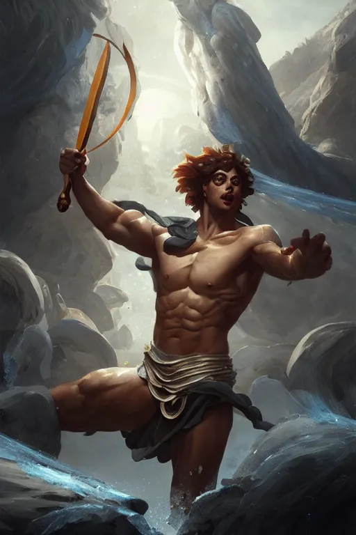 Prompt: all the greek gods in the olympus, detailed, digital painting, artstation, concept art, smooth, sharp focus, illustration, unreal engine 5, 8 k, art by artgerm and greg rutkowski and edgar maxence