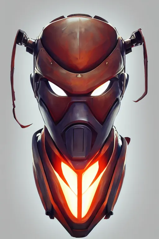 Image similar to epic mask helmet robot ninja portrait stylized as fornite style game design fanart by concept artist gervasio canda, behance hd by jesper ejsing, by rhads, makoto shinkai and lois van baarle, ilya kuvshinov, rossdraws global illumination radiating a glowing aura global illumination ray tracing hdr render in unreal engine 5