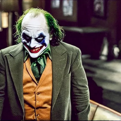 Danny Devito as The Joker, still image from Batman | Stable Diffusion |  OpenArt