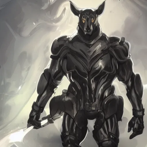 Prompt: splash art of a black - coated anthropomorphic horse supersoldier with gargantuan muscles in a research facility wearing a combat kevlar outfit, long white mane, highly detailed, furry, furaffinity, digital painting, artstation, smooth, sharp focus, illustration, art by artgerm, greg rutkowski, alphonse mucha, wlop