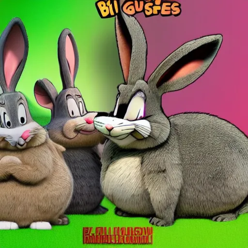 Image similar to big chungus bugs bunny in real life