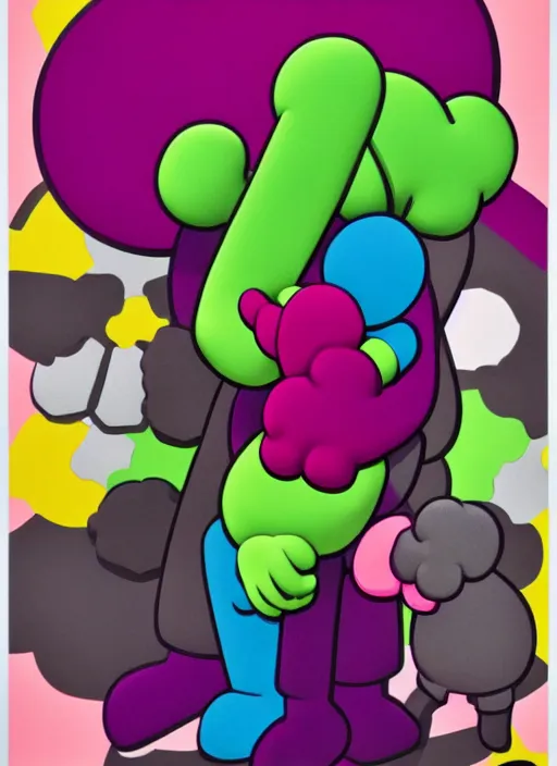 Image similar to kaws artwork