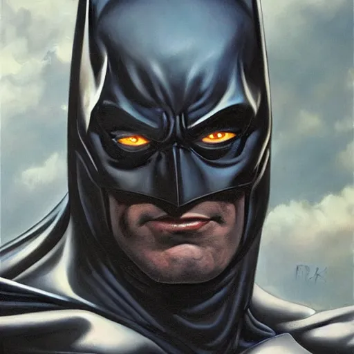 Prompt: ultra - realistic portrait painting of batman. art by ken kelly. 4 k. ultra - realistic. highly detailed. epic lighting