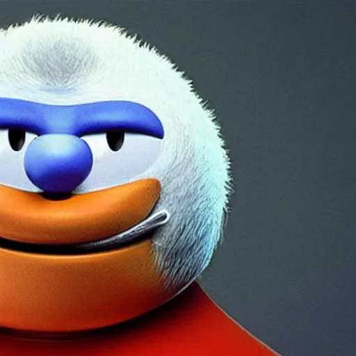 Image similar to Doctor Robotnik from Sonic tried for tax evasion, court drawing, sad