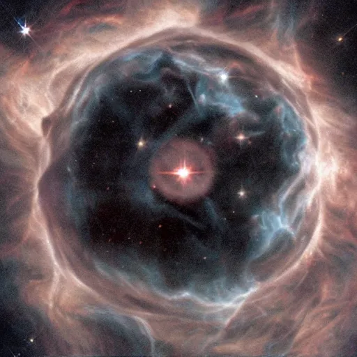 Prompt: Picture of Azathoth captured by the Hubble telescope, realistic, detailed - n 6