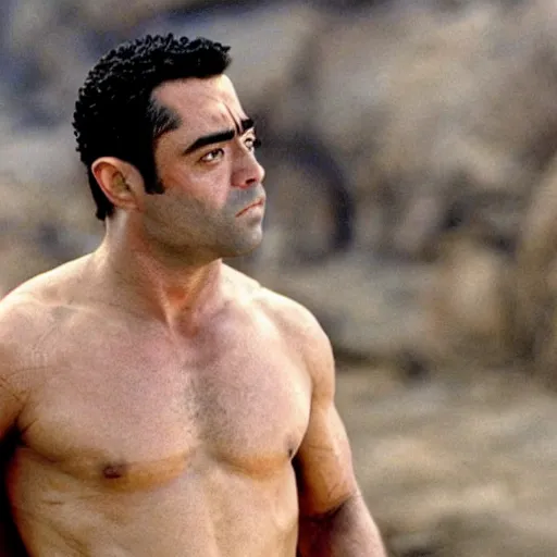 Image similar to still of xavi hernandez in gladiator ( 2 0 0 0 )