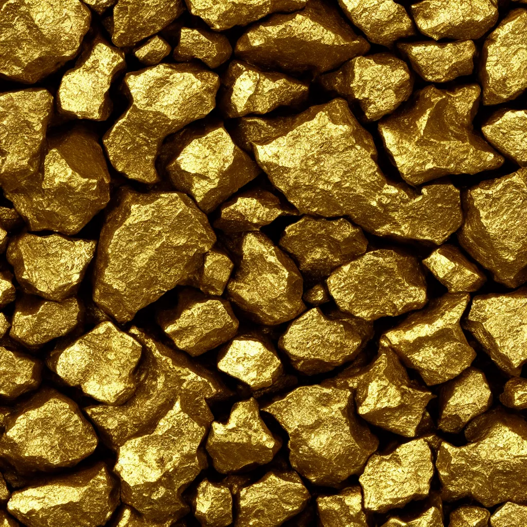 Image similar to gold mineral ore texture material, high definition, high detail, photorealistic,