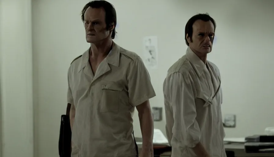 Prompt: Randle McMurphy in The Avengers (2012), cinematic lighting, cinematography