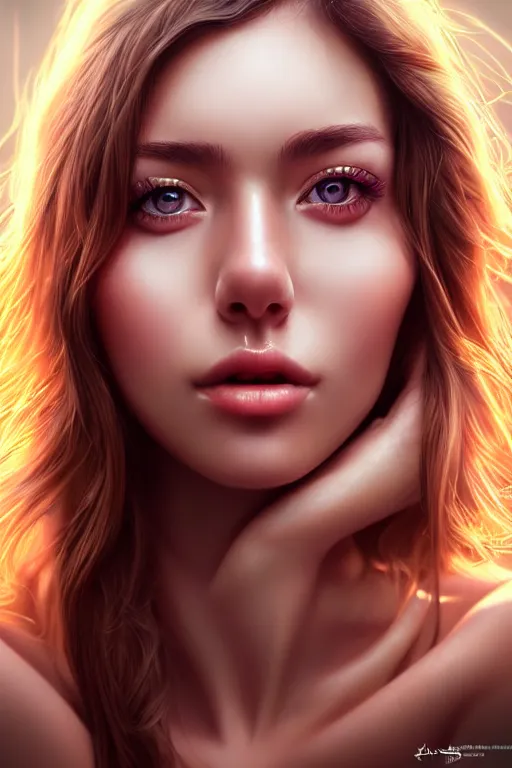 Prompt: 3 d, woman, highly detailed, 4 k, hdr, smooth, sharp focus, high resolution, award - winning photo, artgerm, photorealistic