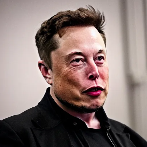 Image similar to Elon Musk Dressed as a hitman detail 4K quality super realistic