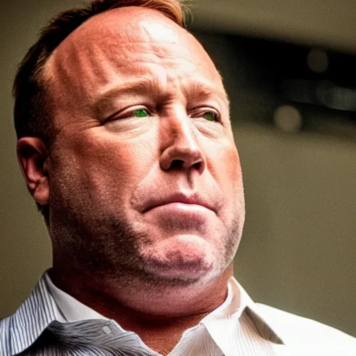 Image similar to alex jones starring in lone digger